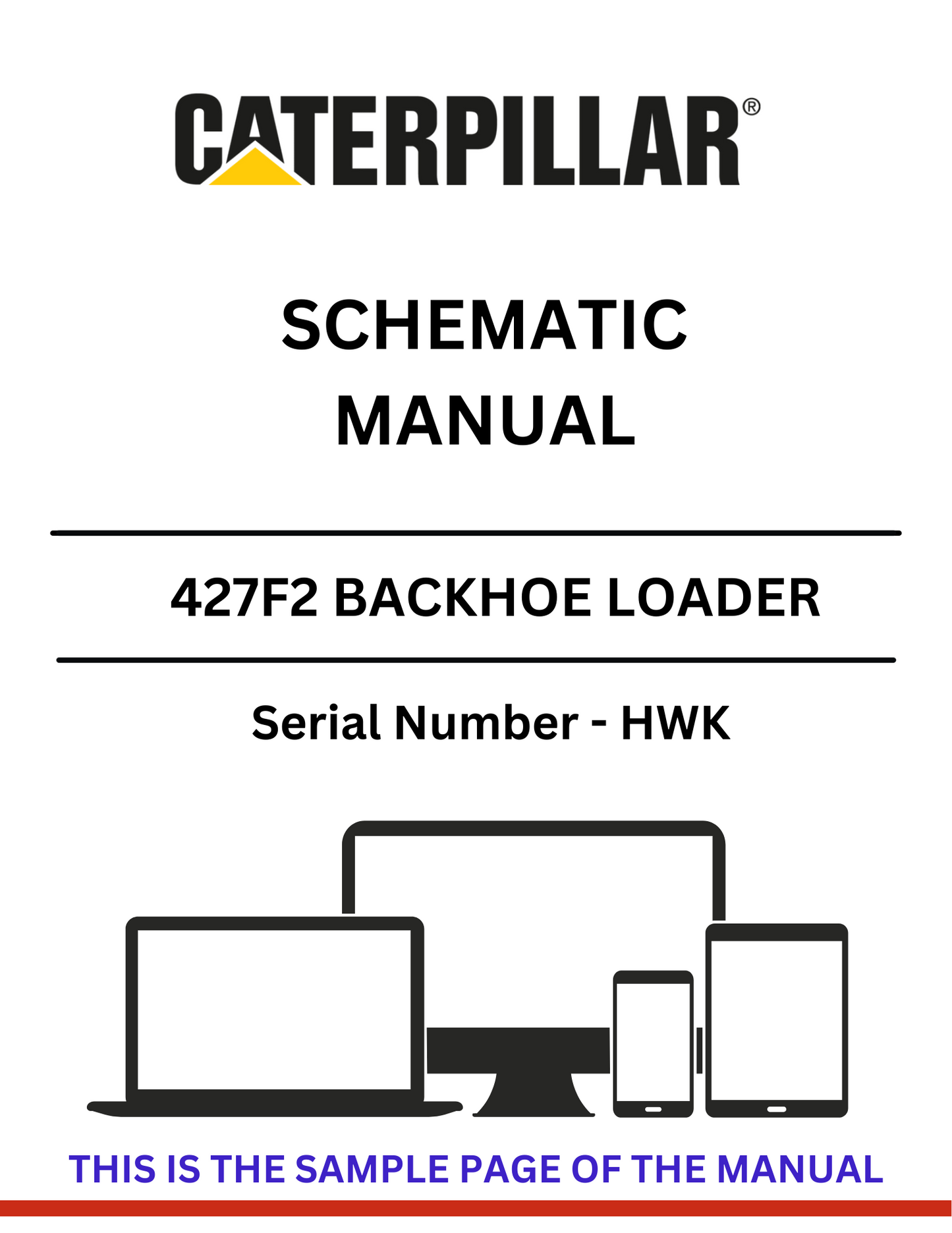 Discover the CAT 427F2 Backhoe Loader Schematic Manual (S/N - HWK). Access detailed schematics and technical information for optimal performance and maintenance.