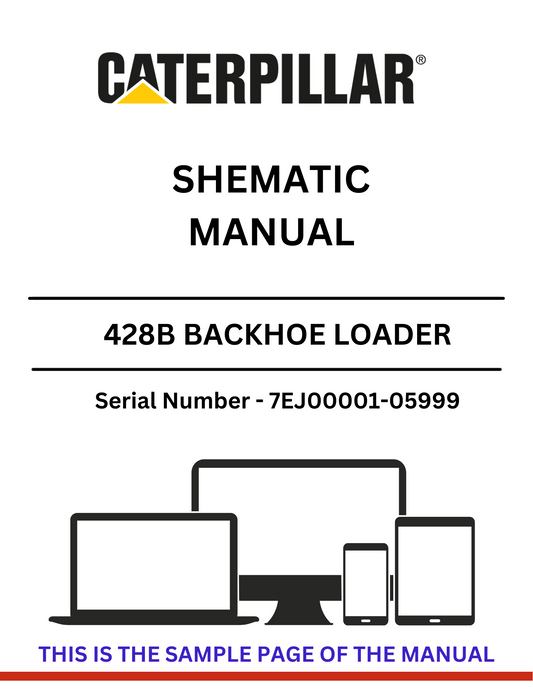 Discover the CAT 428B Backhoe Loader Schematic Manual for S/N 7EJ00001-05999, featuring detailed insights on the powerful 3054 diesel engine.
