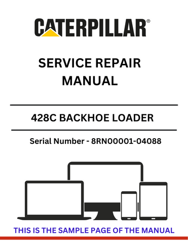 Discover the comprehensive service repair manual for the CAT 428C Backhoe Loader, powered by the 3054 engine. Get detailed insights and maintenance tips.