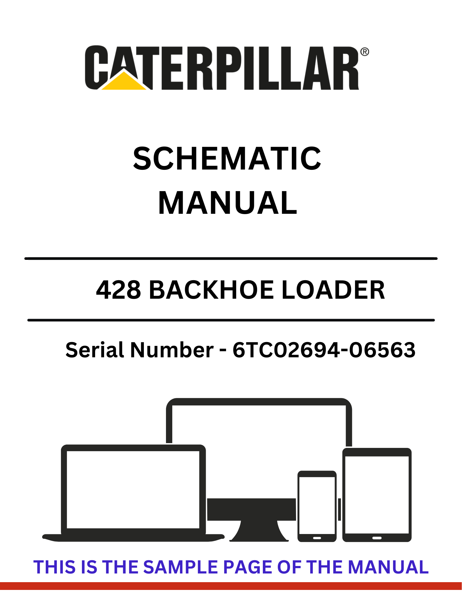 Discover the CAT 428 Backhoe Loader Schematic Manual for S/N 6TC02694-06563, powered by the T4.236 diesel engine. Essential resource for operators and technicians.
