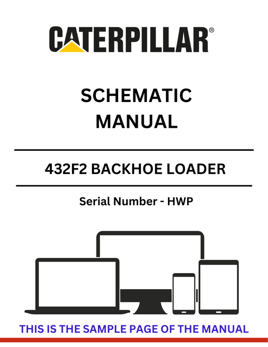 Discover the CAT 432F2 Backhoe Loader Schematic Manual (S/N - HWP) for detailed insights and technical guidance. Perfect for operators and technicians alike.