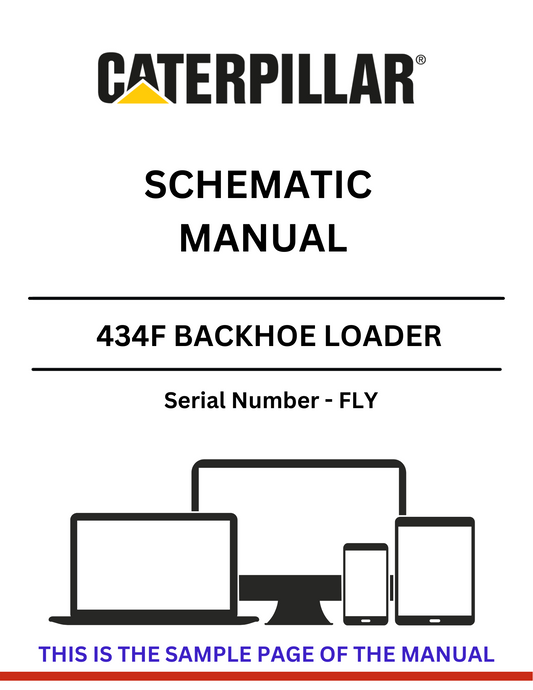 Discover the CAT 434F Backhoe Loader Schematic Manual for S/N - FLY. Access detailed diagrams and specifications to enhance your equipment maintenance.