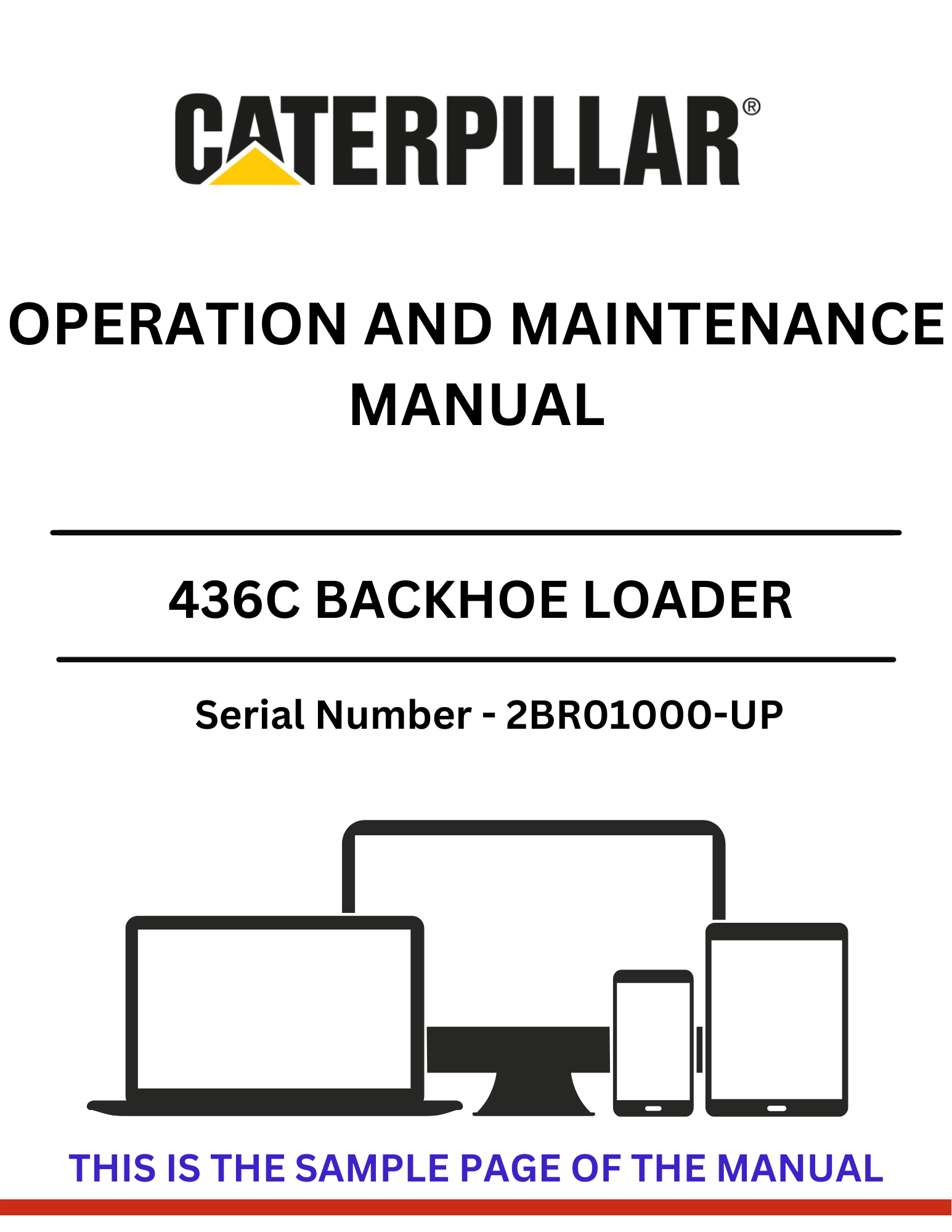 Discover the comprehensive operation and maintenance manual for the CAT 436C Backhoe Loader, powered by the 3054 engine. Essential for S/N 2BR01000-UP.