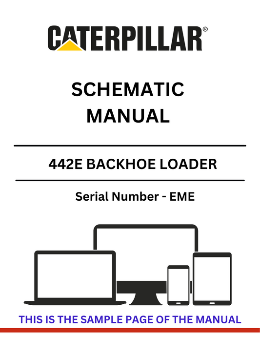 Discover the comprehensive schematic manual for the CAT 442E Backhoe Loader (S/N - EME). Access detailed diagrams and technical insights for optimal performance.