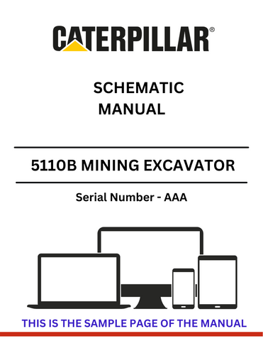 Explore the CAT 5110B Mining Excavator Schematic Manual (S/N - AAA). Find essential schematics and technical details for optimal performance and maintenance.