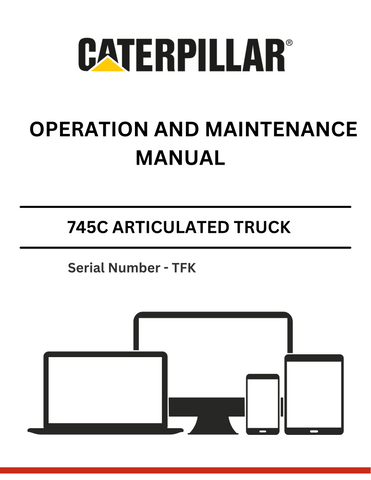 Discover the comprehensive CAT 745C Articulated Truck Operation and Maintenance Manual. Essential guidance for optimal performance and maintenance practices.