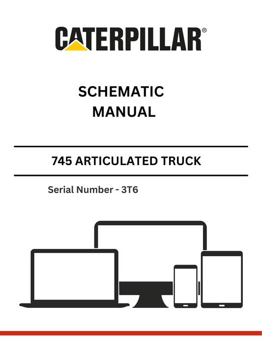  Discover the CAT 745 Articulated Truck Schematic Manual (S/N - 3T6) for detailed insights and technical guidance. Perfect for operators and technicians alike.