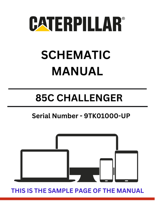 Discover the CAT 85C Challenger Schematic Manual for S/N 9TK01000-UP, powered by the 3176 engine. Access detailed schematics and technical insights.