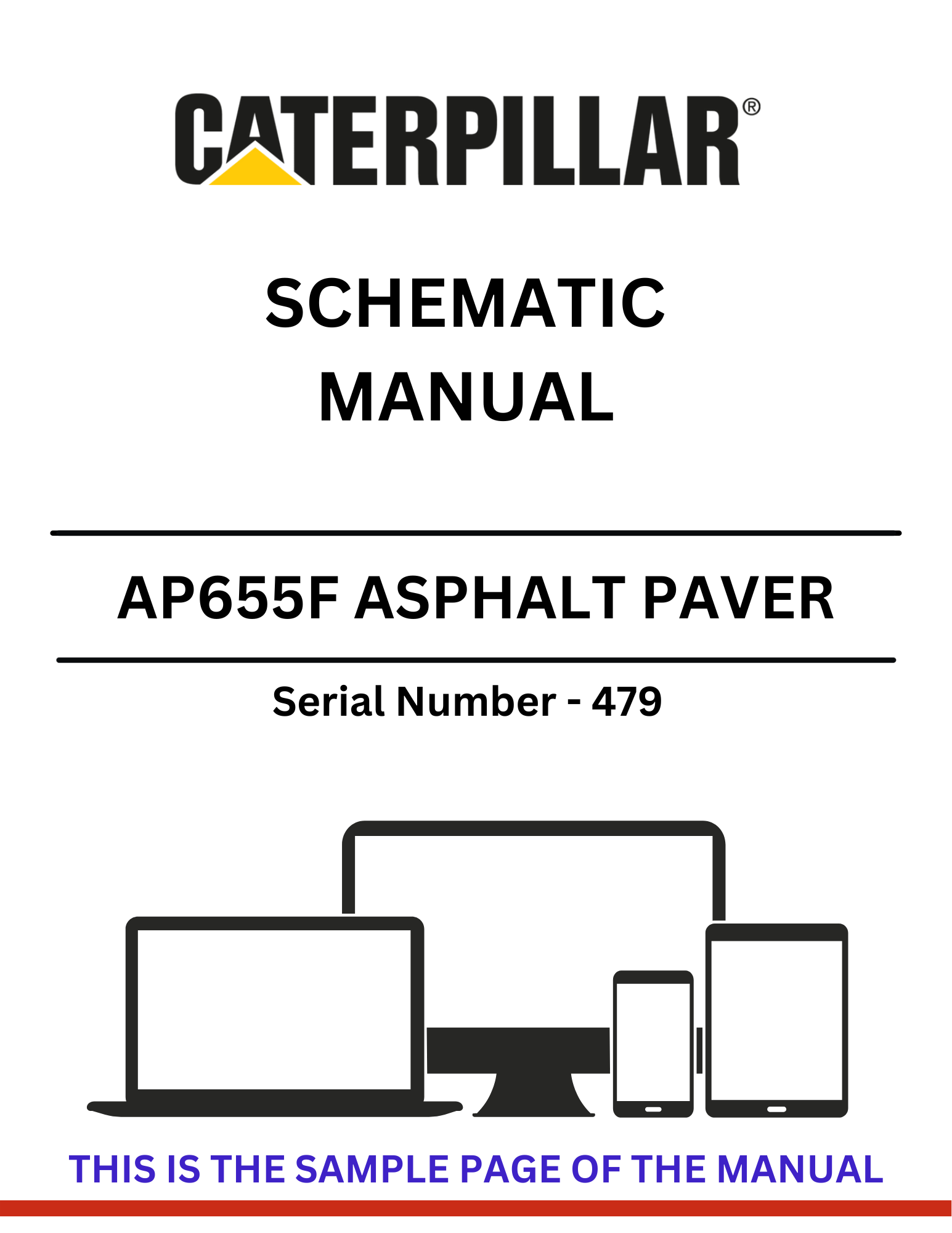 Discover the CAT AP655F Asphalt Paver Schematic Manual (S/N - 479). Access detailed schematics and technical insights for optimal performance and maintenance.