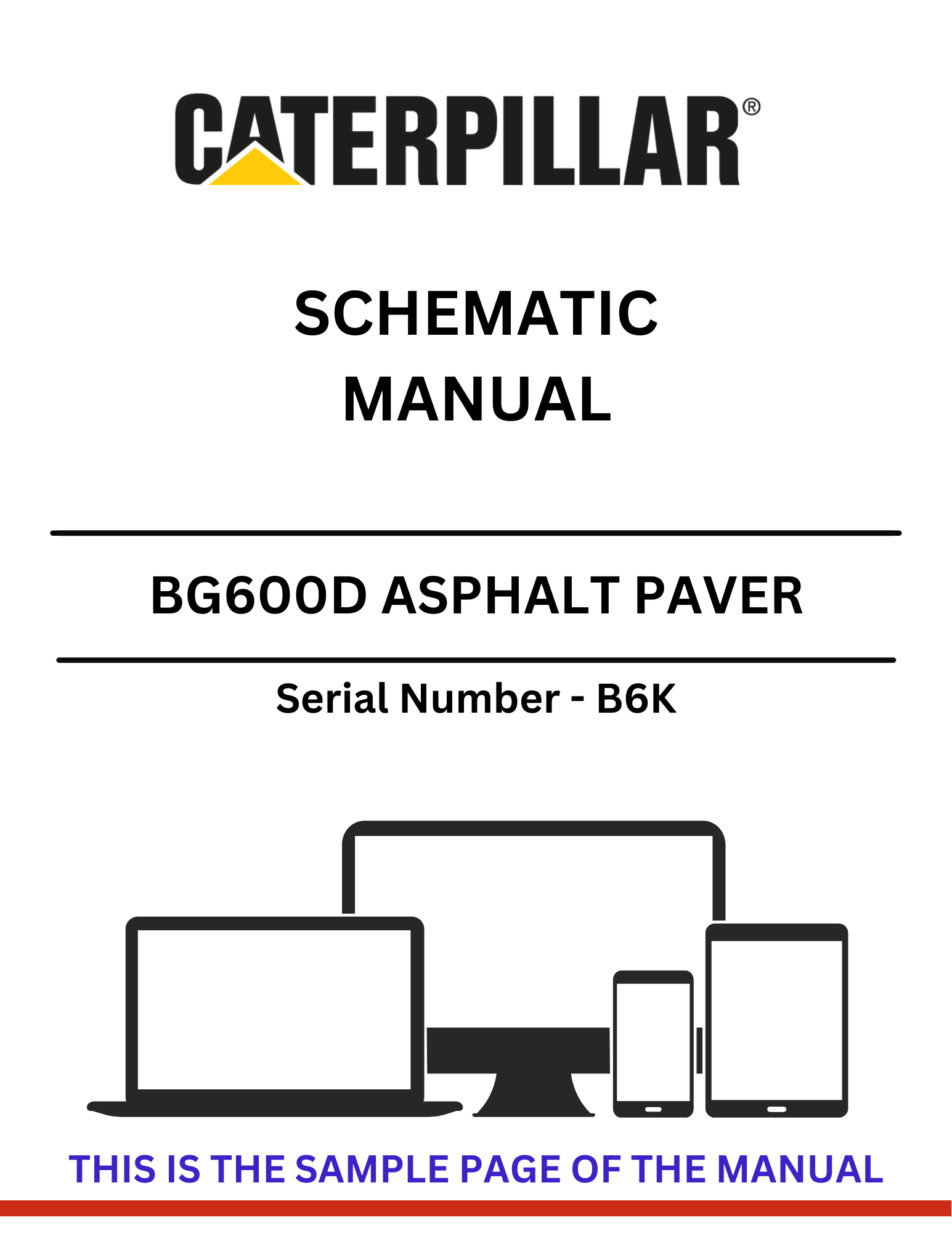  Explore the CAT BG600D Asphalt Paver Schematic Manual (S/N - B6K). Find essential schematics and technical details for optimal performance and maintenance.