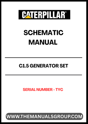 Unlock the full potential of your CAT C1.5 Generator Set with our comprehensive Schematic Manual, specifically designed for serial number TYCP. This manual serves as an essential resource for understanding the intricate workings of your generator, ensuring optimal performance and longevity.