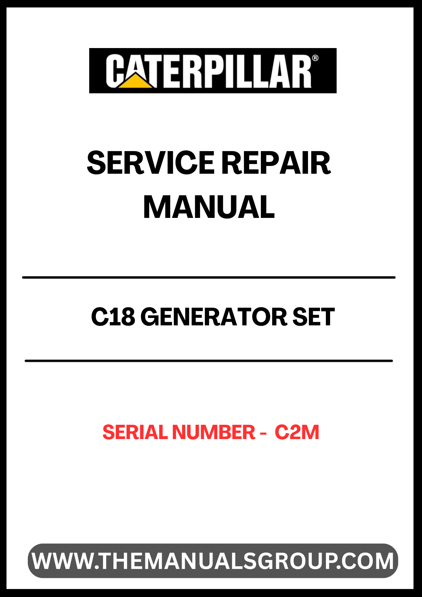 The CAT C18 Generator Set Service Repair Manual is an essential resource for anyone looking to maintain or repair their CAT C18 generator. This comprehensive manual provides detailed instructions and diagrams, ensuring that you have all the information needed to keep your generator running smoothly and efficiently.