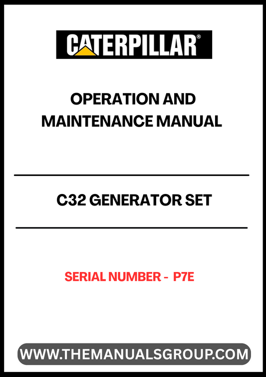 The CAT C32 Generator Set Operation and Maintenance Manual is an essential resource for ensuring the optimal performance and longevity of your generator. Designed specifically for the C32 model, this manual provides detailed instructions on operation, maintenance schedules, and troubleshooting tips, making it an invaluable tool for both novice and experienced users.
