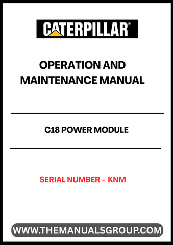Discover the essential CAT C32 Power Module Operation and Maintenance Manual, specifically designed for serial number KNM. This comprehensive guide provides detailed instructions and insights to ensure optimal performance and longevity of your power module.