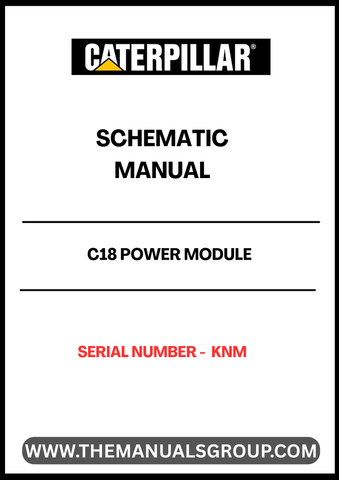 Discover the CAT C32 Power Module Schematic Manual, designed specifically for serial number KNM. This comprehensive manual provides detailed schematics that are essential for understanding the intricate workings of the CAT C32 power module, ensuring you have the right information at your fingertips for effective maintenance and troubleshooting.