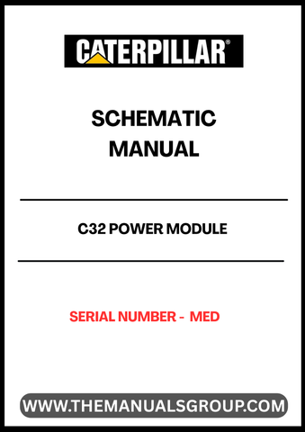 Discover the CAT C32 Power Module Schematic Manual, designed specifically for serial numbers in the MED range. This comprehensive manual provides detailed schematics that are essential for understanding the intricate workings of the CAT C32 power module, ensuring you have the right information at your fingertips.