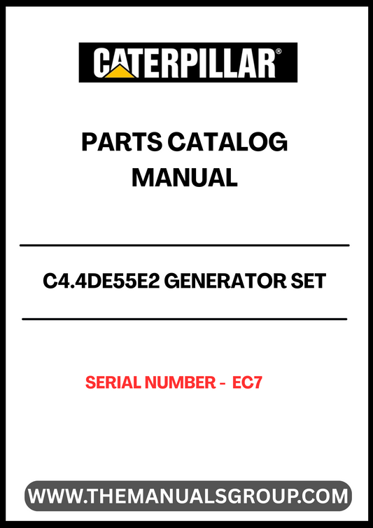 Enhance the performance and longevity of your CAT C4.4DE55E2 generator set with our comprehensive Parts Catalog Manual, specifically designed for serial number EC7. This manual serves as an essential resource for identifying and sourcing the right components, ensuring your generator operates at peak efficiency.