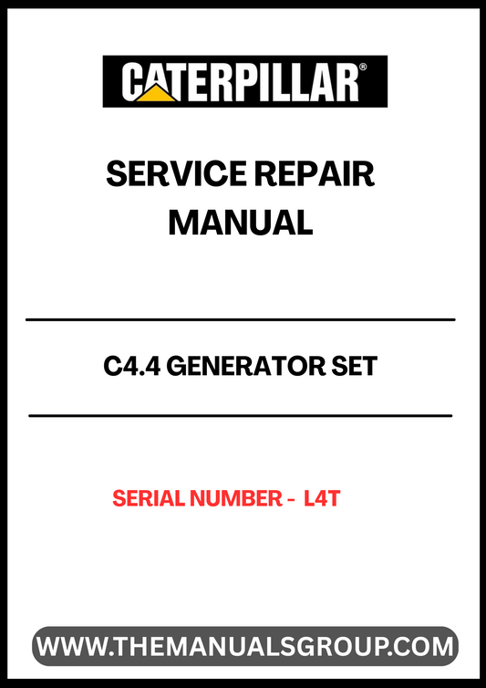 The CAT C4.4 Generator Set Service Repair Manual is an essential resource for anyone looking to maintain or repair their generator. Designed specifically for the C4.4 model, this manual provides detailed instructions and diagrams that simplify complex procedures, ensuring you can keep your equipment running smoothly.