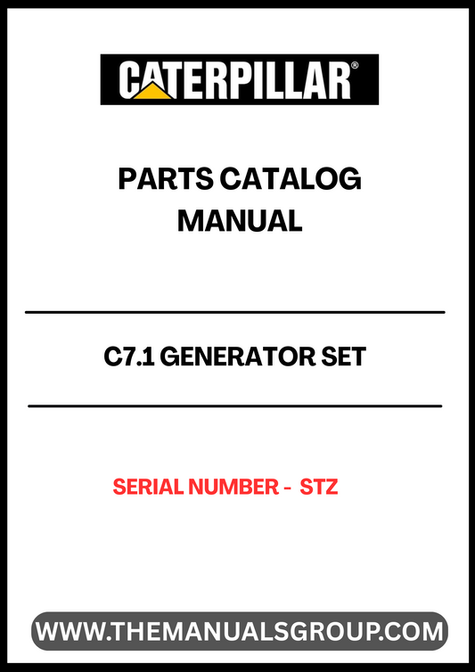 The CAT C7.1 Generator Set Operation and Maintenance Manual is an essential resource for ensuring the optimal performance and longevity of your generator. Designed specifically for the C7.1 model, this manual provides detailed instructions and guidelines tailored to your generator's unique specifications. With clear diagrams and step-by-step procedures, you can easily navigate through operation protocols and maintenance tasks.