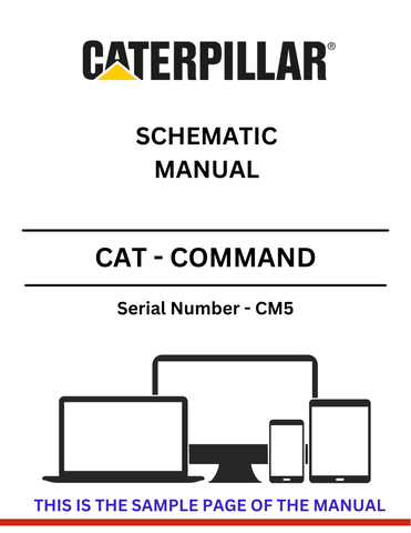  Explore the CAT Command Schematic Manual S/N - CM5. Find comprehensive schematics and expert guidance to optimize your CAT machinery's performance and upkeep.