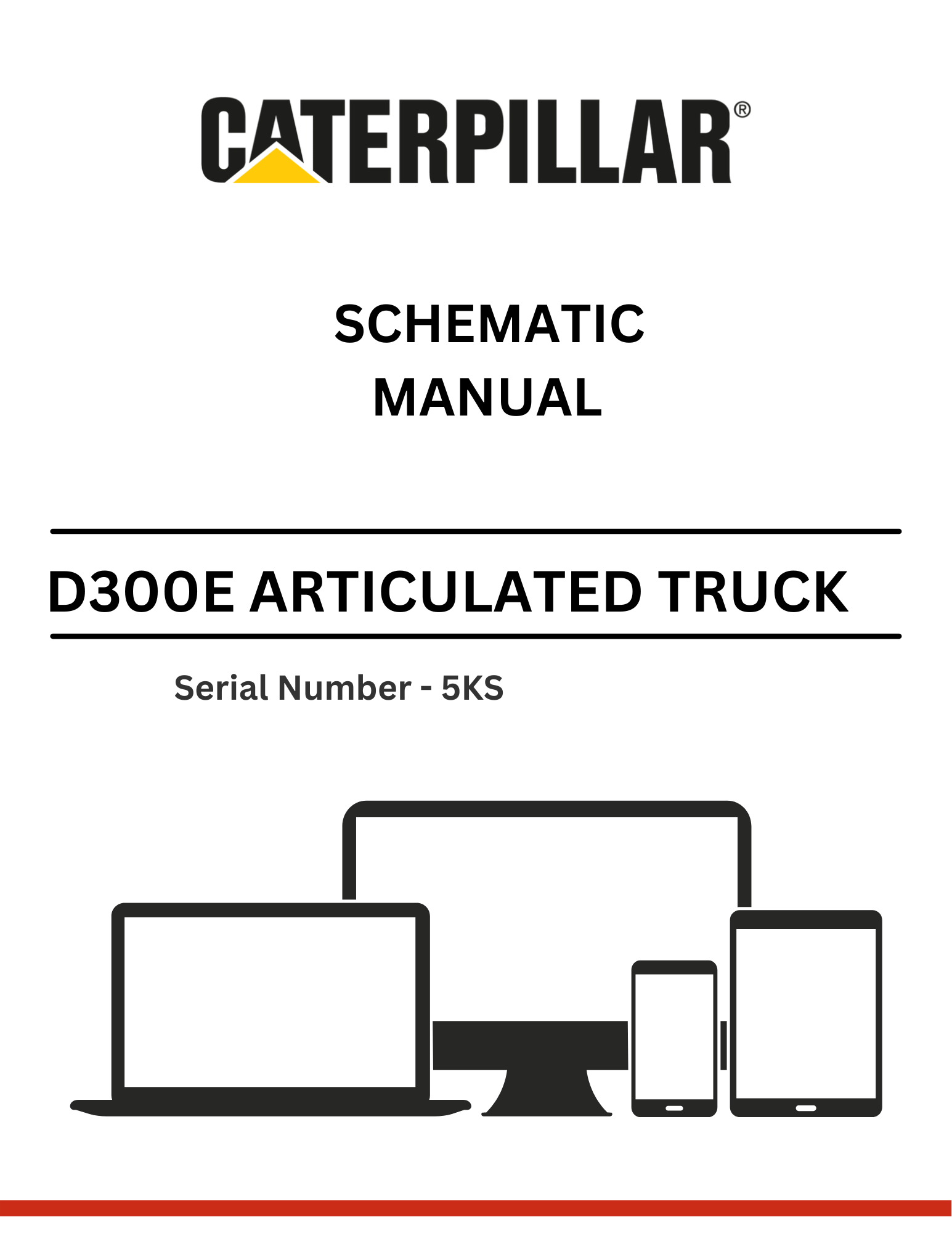 Discover the CAT D300E II Articulated Truck Schematic Manual (S/N 5KS). Access detailed schematics and technical insights for optimal performance and maintenance.