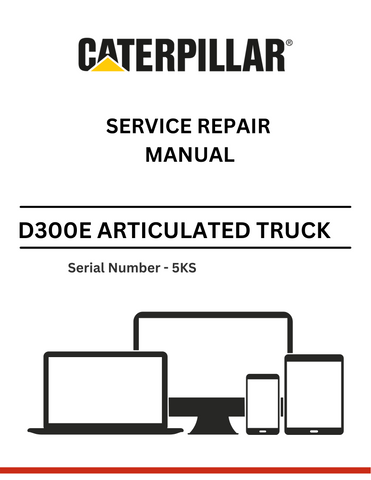 Discover the comprehensive service repair manual for the CAT D300E II Articulated Truck (S/N 5KS). Ensure optimal performance and maintenance with expert guidance.
