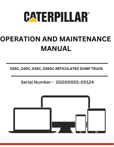  Discover the comprehensive operation and maintenance manual for the CAT D35C Articulated Dump Truck, powered by the 3306 engine. Essential for optimal performance.