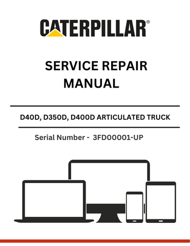 Discover comprehensive service and repair manuals for CAT D40D, D350D, and D400D articulated trucks powered by the 3406 engine. Get expert guidance today!