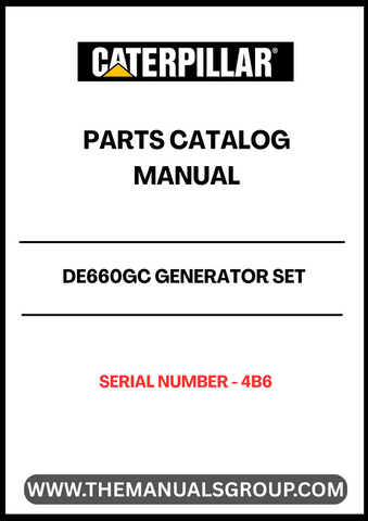 Enhance the performance and longevity of your CAT DE660GC Generator Set with our comprehensive Parts Catalog Manual, specifically designed for serial number 4B6. This manual serves as an essential resource for identifying and sourcing the right components, ensuring your generator operates at peak efficiency.