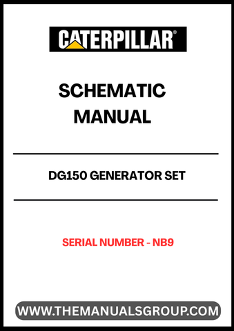Discover the essential CAT DG150 Generator Set Schematic Manual, specifically designed for serial number NB9. This comprehensive manual provides detailed schematics that are crucial for understanding the inner workings of your generator, ensuring optimal performance and maintenance.