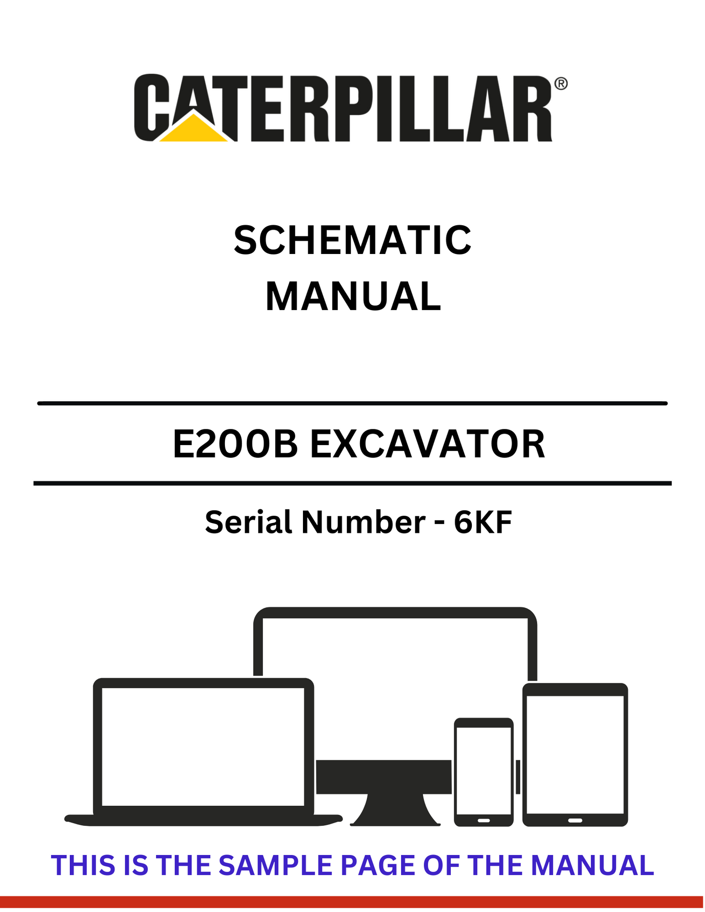 This CAT E200B Excavator Schematic Manual is an essential resource for anyone looking to maintain or repair their machinery. Designed specifically for serial number 6KF, this manual provides detailed schematics that simplify troubleshooting and enhance your understanding of the excavator's systems.