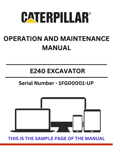  Inside, you'll find step-by-step operational guidelines, maintenance schedules, and troubleshooting tips tailored to enhance your excavator's efficiency. With clear illustrations and easy-to-follow procedures, this manual empowers operators and technicians alike to perform tasks with confidence and precision.