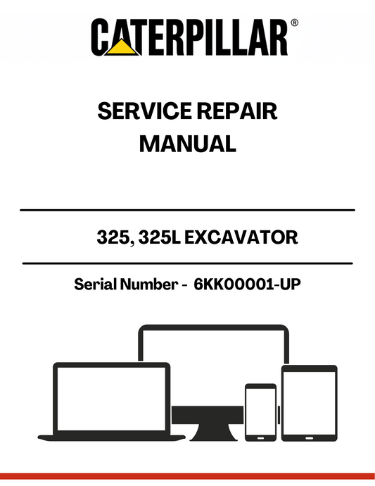 Introducing the CAT 325, 325L Excavator Service Repair Manual, specifically designed for models with serial numbers 6KK00001 and up, powered by the reliable 3116 engine. This comprehensive guide is an essential resource for technicians and operators alike, providing detailed insights into maintenance, troubleshooting, and repair procedures.
