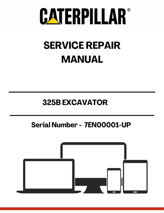 The CAT 325B Excavator Service Repair Manual is an essential resource for maintaining and repairing your machine, specifically designed for serial numbers 7EN00001 and up. This comprehensive guide provides detailed instructions, diagrams, and specifications to ensure your excavator operates at peak performance.