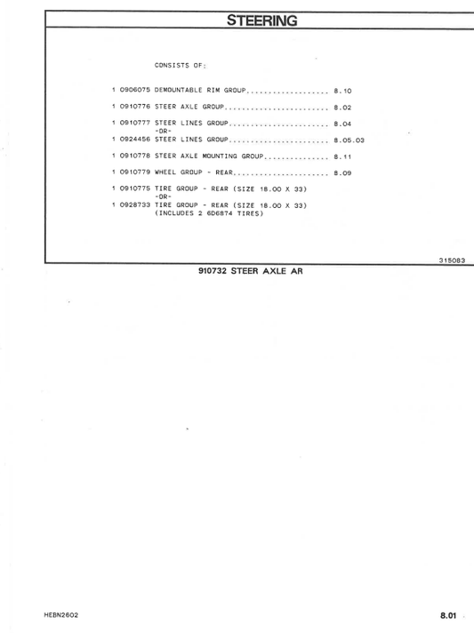 CAT FORKLIFT V925 SPARE PARTS MANUAL - PDF FILE