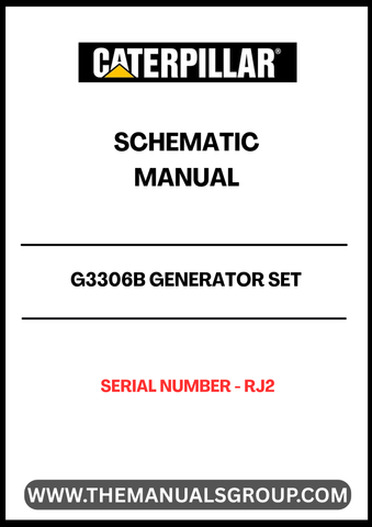 Discover the essential CAT G3306B Generator Set Schematic Manual, specifically designed for serial number RJ2. This comprehensive manual provides detailed schematics that are crucial for understanding the inner workings of your generator set, ensuring optimal performance and maintenance.