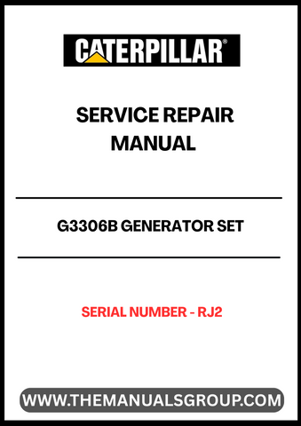 The CAT G3306B Generator Set Service Repair Manual (S/N - RJ2) is an essential resource for technicians and operators looking to maintain and repair their generator sets efficiently. This comprehensive manual provides detailed instructions, diagrams, and specifications tailored specifically for the G3306B model, ensuring you have the right information at your fingertips.