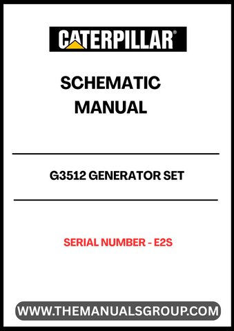 Discover the essential CAT G3512 Generator Set Schematic Manual, designed specifically for serial number E2S. This comprehensive manual provides detailed schematics that are crucial for understanding the inner workings of your generator set, ensuring optimal performance and maintenance.