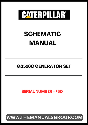 Discover the CAT G3516C Generator Set Schematic Manual, a vital resource for anyone looking to optimize the performance and maintenance of their generator. This manual, specifically designed for serial number F6D, provides detailed schematics that simplify troubleshooting and repairs, ensuring your generator operates at peak efficiency.