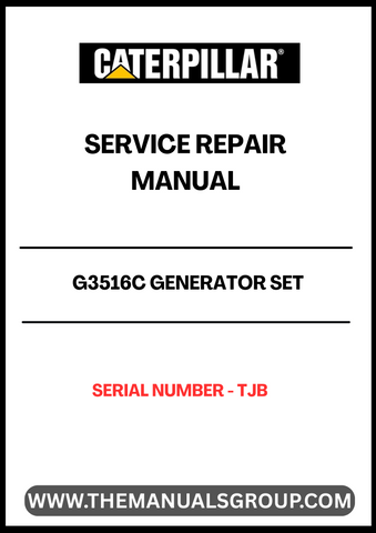 Ensure the longevity and optimal performance of your CAT G3516C Generator Set with our comprehensive Service Repair Manual, specifically designed for serial number TJB. This manual is an essential resource for technicians and operators, providing detailed instructions and insights into maintenance and repair procedures.