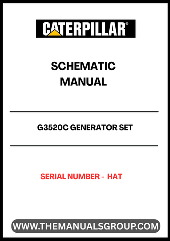  Enhance your operational efficiency with the CAT G3520C Generator Set Schematic Manual, specifically designed for serial number HAT. This comprehensive manual provides detailed schematics that simplify troubleshooting and maintenance, ensuring your generator runs smoothly and reliably.