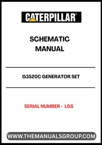 Discover the CAT G3520C Generator Set Schematic Manual, designed specifically for the LGS serial number range. This comprehensive manual provides detailed schematics that are essential for understanding the inner workings of your generator set, ensuring optimal performance and maintenance.