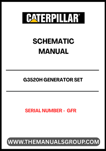 Discover the CAT G3520H Generator Set Schematic Manual, designed specifically for serial number GFR. This comprehensive manual is an essential resource for technicians and operators, providing detailed schematics that simplify maintenance and troubleshooting processes.