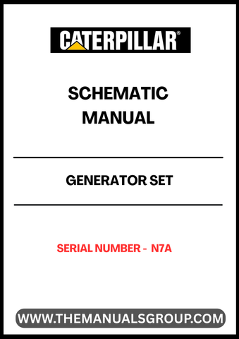 Discover the essential CAT Generator Set Schematic Manual, specifically designed for model S/N - N7A. This comprehensive guide provides detailed schematics that are crucial for understanding the inner workings of your generator set, ensuring optimal performance and maintenance.