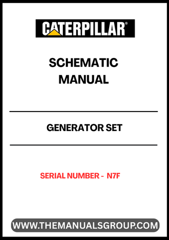 This CAT Generator Set Schematic Manual (S/N - N7F) is an essential resource for anyone looking to maintain or repair their generator. Designed specifically for CAT models, this manual provides detailed schematics that simplify troubleshooting and enhance understanding of the generator's electrical and mechanical systems.