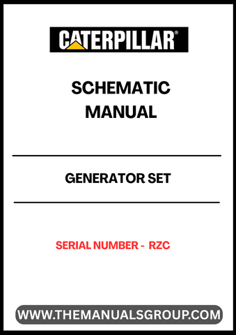 Unlock the full potential of your CAT Generator Set with the comprehensive Schematic Manual (S/N - RZC). This essential guide provides detailed diagrams and schematics, ensuring you have the information needed for efficient troubleshooting and maintenance.