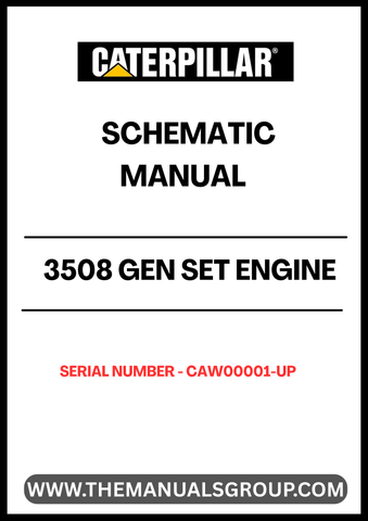 Unlock the full potential of your CAT 3508 Gen Set Engine with our comprehensive Schematic Manual, specifically designed for serial numbers CAW00001 and up. This essential resource provides detailed diagrams and schematics that simplify troubleshooting and maintenance, ensuring your engine operates at peak performance.
