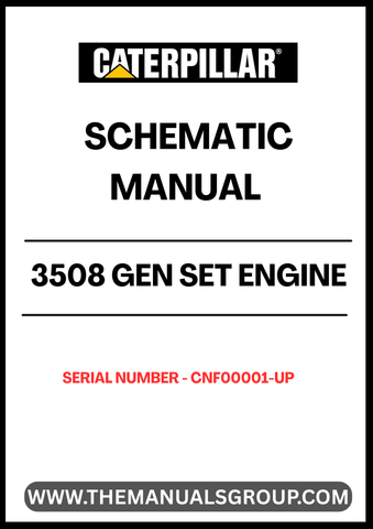 Unlock the full potential of your CAT 3508 Gen Set Engine with our comprehensive Schematic Manual, specifically designed for serial numbers CNF00001 and up. This manual serves as an essential resource for technicians and engineers, providing detailed schematics that simplify troubleshooting and maintenance tasks.