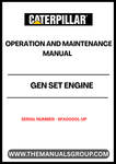 Ensure optimal performance and longevity of your CAT generator set with the comprehensive Operation and Maintenance Manual, specifically designed for models with serial number 6FA00001-UP. This essential guide provides detailed instructions on operation protocols, maintenance schedules, and troubleshooting tips, empowering you to keep your equipment running smoothly.