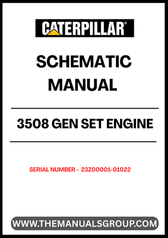 Unlock the full potential of your CAT 3508 Gen Set Engine with our comprehensive Schematic Manual, specifically designed for serial numbers 23Z00001-01022. This manual serves as an essential resource for technicians and engineers, providing detailed schematics that simplify troubleshooting and maintenance tasks.
